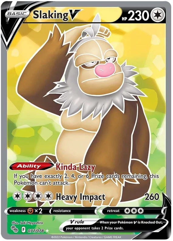 Slaking V - Pokémon Go - 77/78