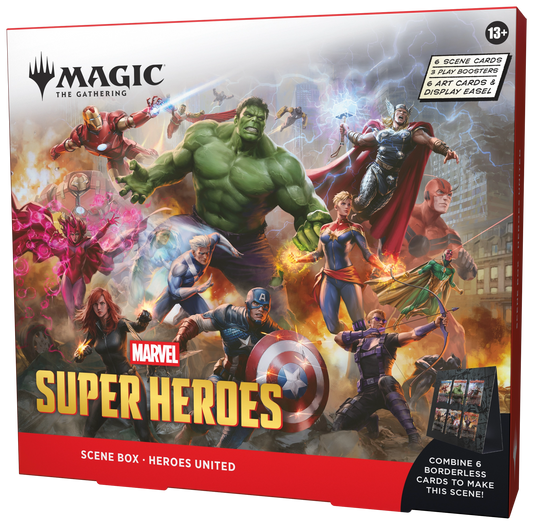 MTG Marvel Super Heroes - Heroes United Scene Box