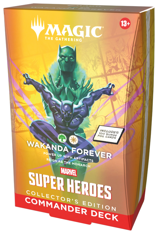 MTG Marvel Super Heroes - Wakanda Forever Commander Deck - Collector's Edition