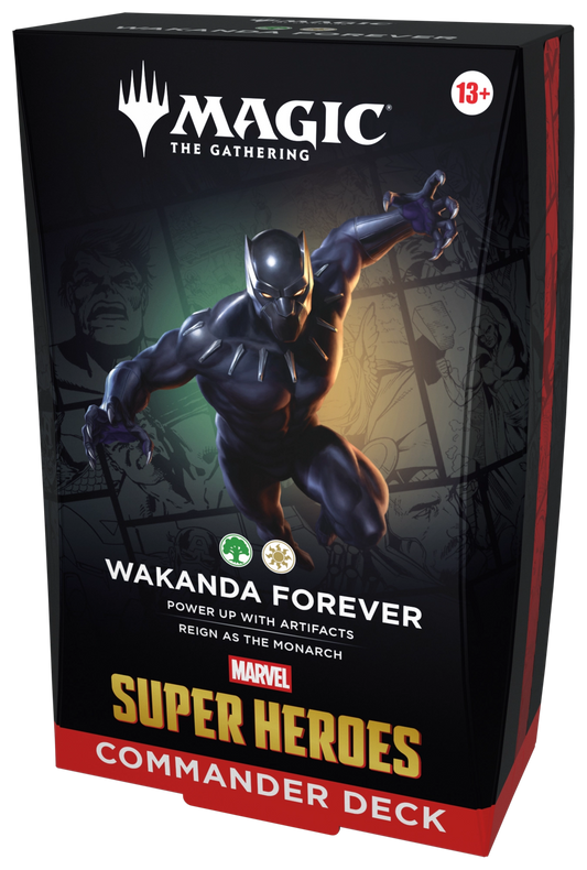 MTG Marvel Super Heroes - Wakanda Forever Commander Deck - Standard Edition