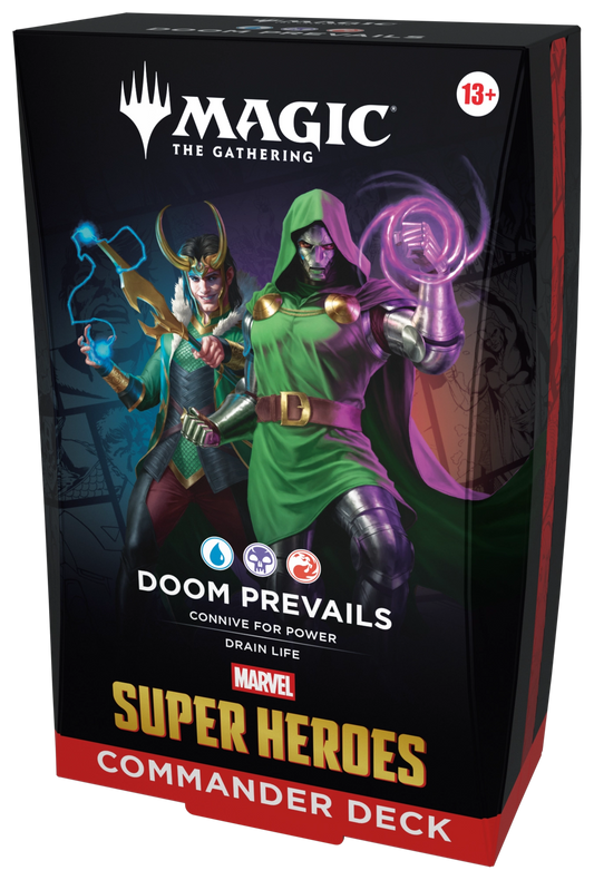 MTG Marvel Super Heroes - Doom Prevails Commander Deck - Standard Edition