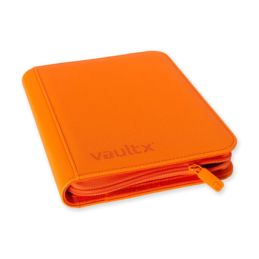 4-Pocket Exo-Tec® Zip Binder Just Orange