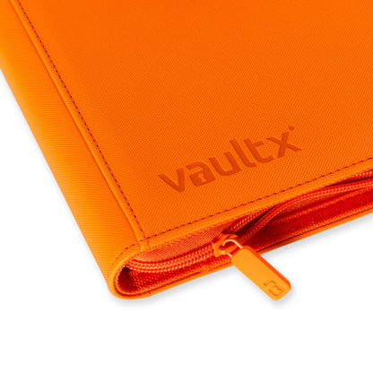 4-Pocket Exo-Tec® Zip Binder Just Orange