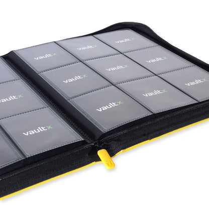 9-Pocket Exo-Tec® Zip Binder Sunrise Yellow