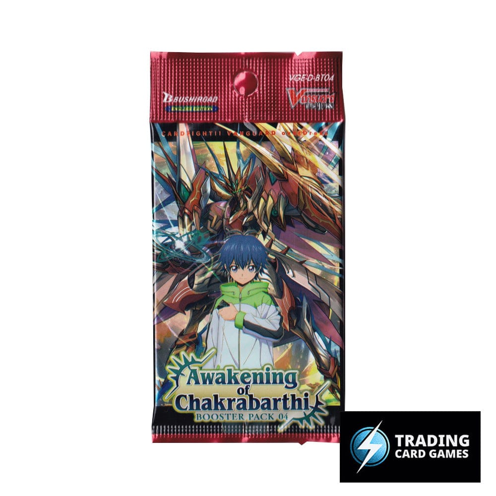 Cardfight!! Vanguard:  OverDress - Awakening of Chakrabarthi - Single Booster Pack (SECOND EDITION)